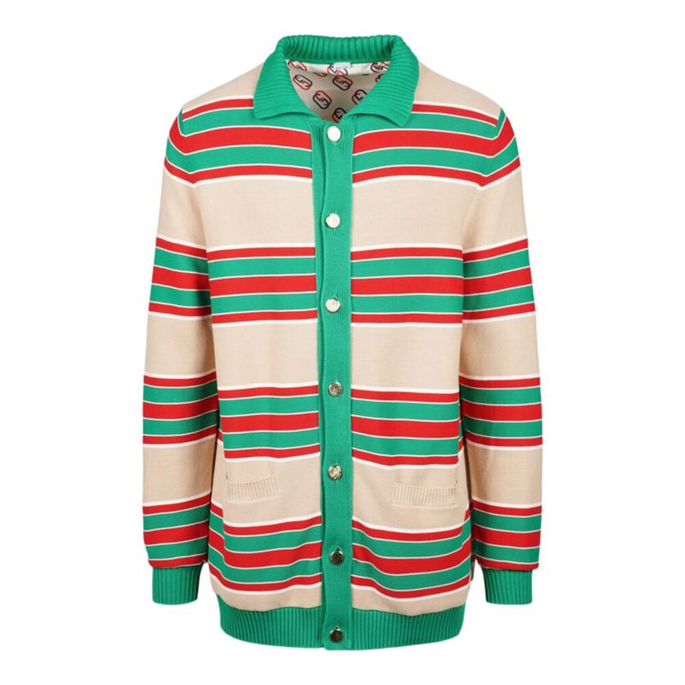 Gucci Multi Striped Sweater Multi Mens